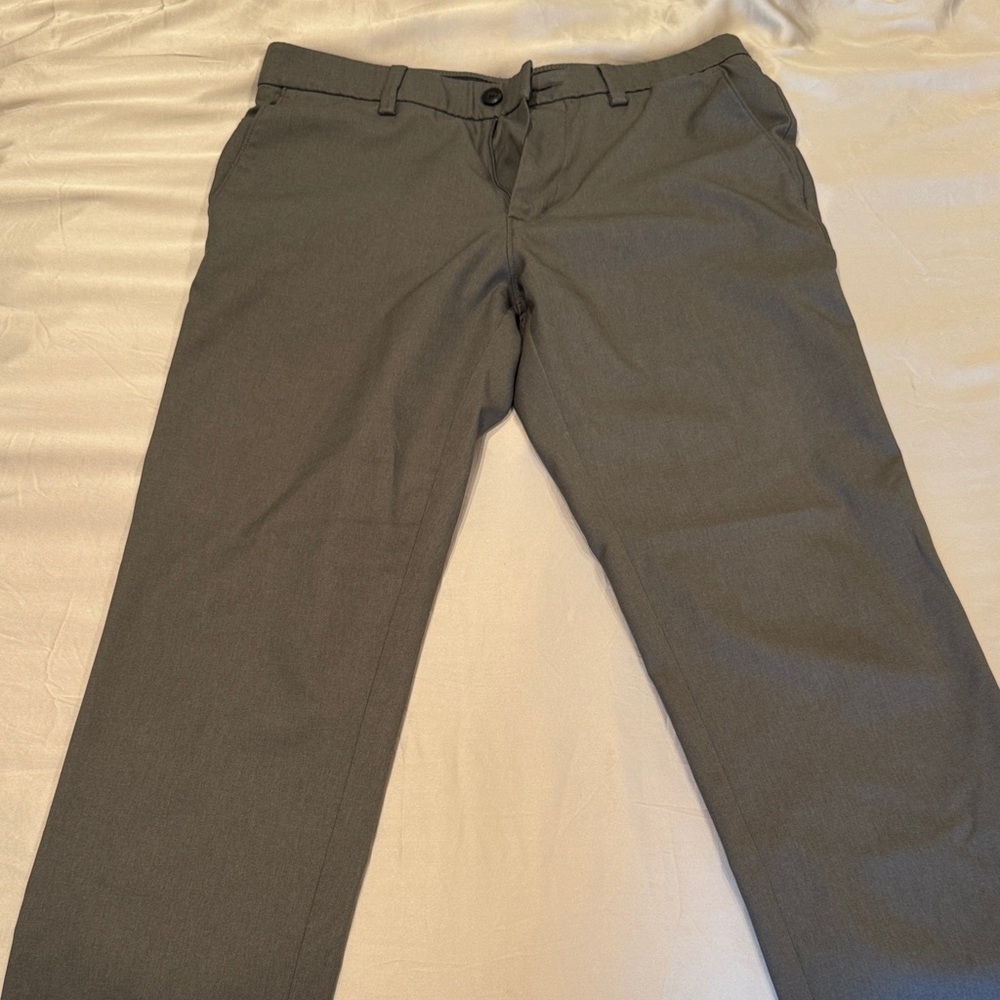 Haggar Men's Charcoal Dress Pants